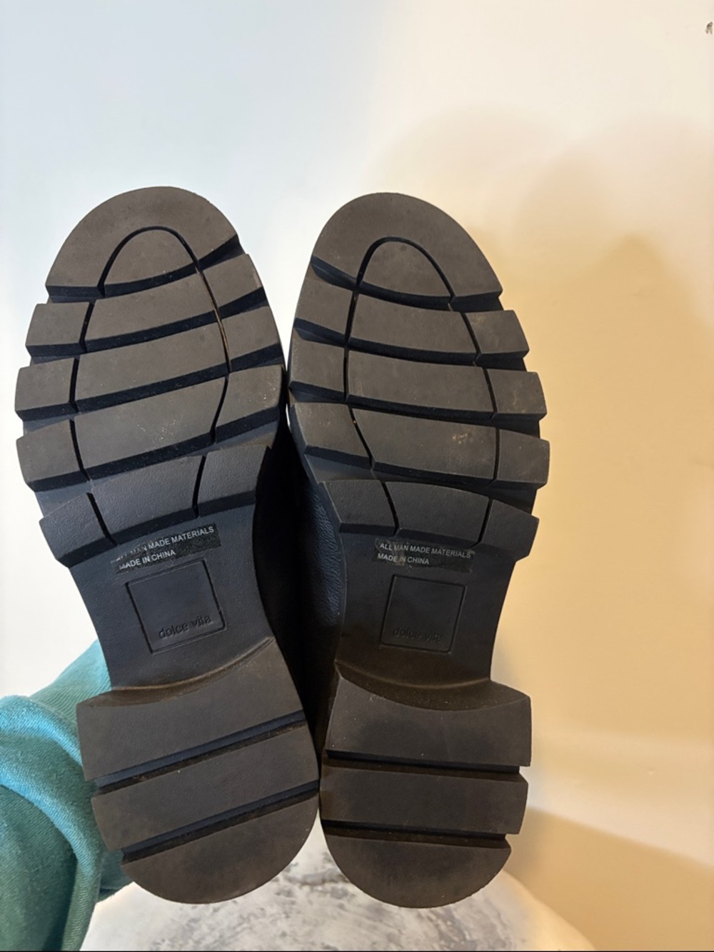 DV by Dolce Vita Black Chunky Platform Loafers - Picture 10 of 11